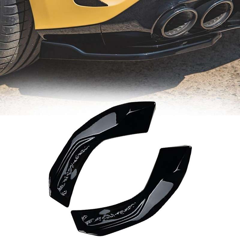 2Pcs Rear Side Splitters for Hatchback W177 A35 A45 2019+ Rear Bumper Lip Diffuser Splitter Spoiler