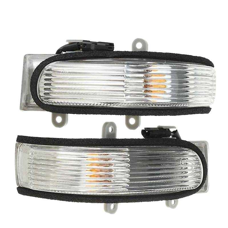 2Pcs Rearview Mirror Lamp Compatible Camry 06-11 Vios 08-12 Corolla 08-09
