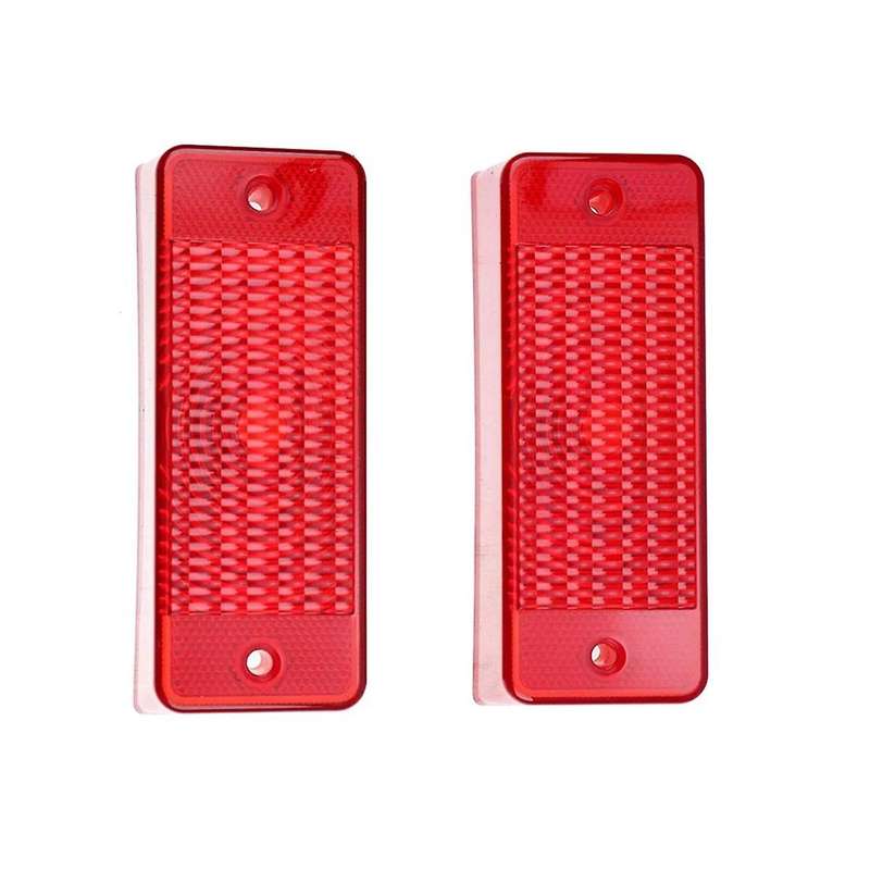 2Pcs Red Tail Light Lens for S130 S150 S160 S175 S185 S205 S220 S250 S300 S330 6672276