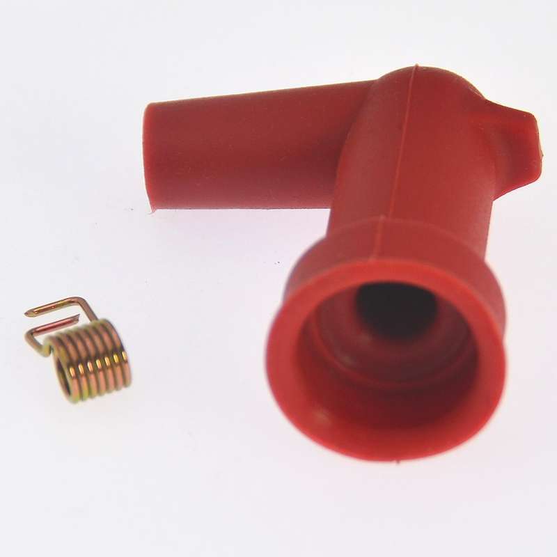 2PCS Red Spark Plug Boot Cap Cover for Parsun Outboard 15HP-60HP
