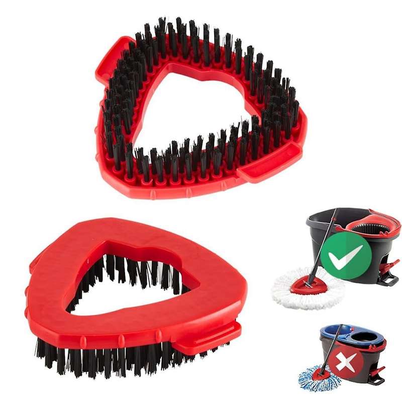 2PCS Replacement Head Base Scrub Brush for O Spin EasyWring 1-Tank System for Kitchen,Hard Floor