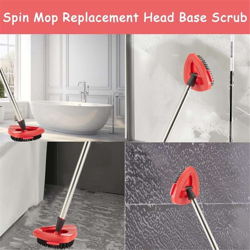 2PCS Replacement Head Base Scrub Brush for O Spin EasyWring 1-Tank System for Kitchen,Hard Floor