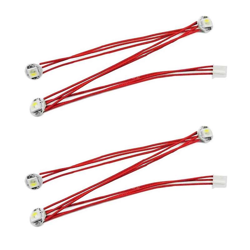 2Pcs RGBW Led Strip for Voron 2.4 3D Printer DIY PTFE Wiring Harness 3 RGBW Mini Button PCB Leds