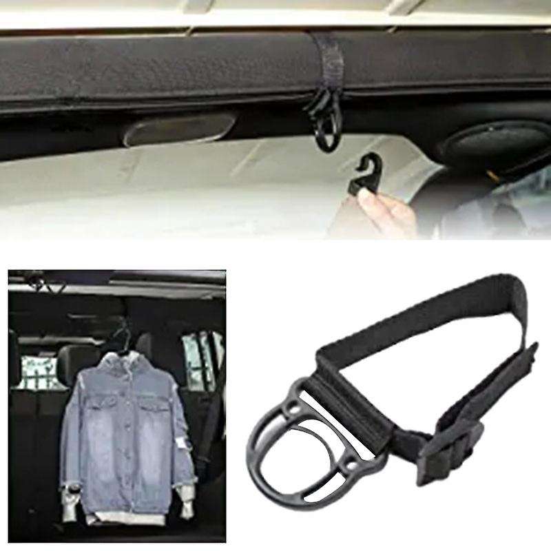 2Pcs Roll Bar Coat Hanger Clothes Hook Compatible Wrangler CJ YJ TJ LJ JK JKU JL JLU JT Sports Sahar