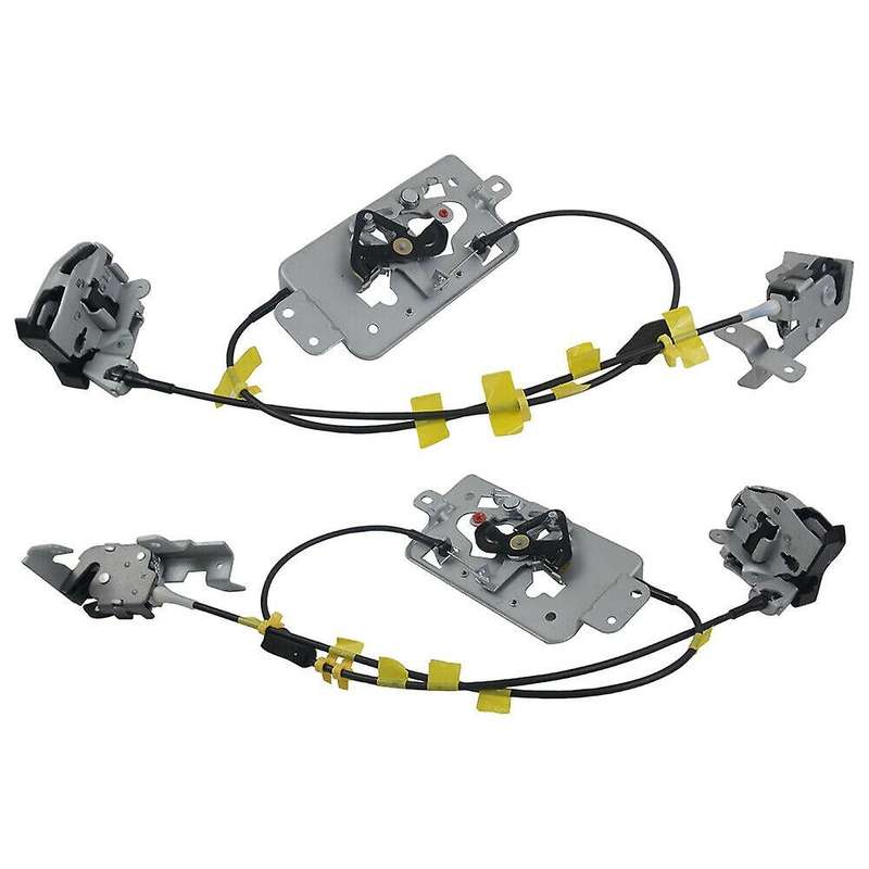 2PCS Right + Left Rear Door Latch Cable Fits for 2004-2008 8L3Z18264A01B 8L3Z18264A00B