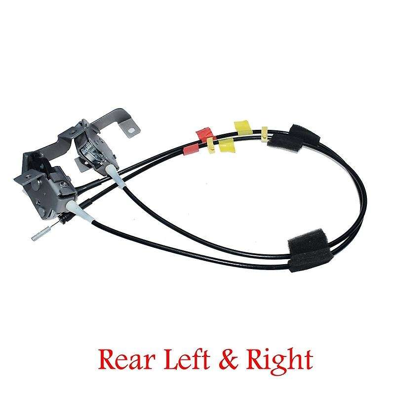 2Pcs RH & LH Side Rear Upper Door Latch & Cable for 1999 F250 1999-2004 6L3Z-18264A26-A 6L3Z-18264A2