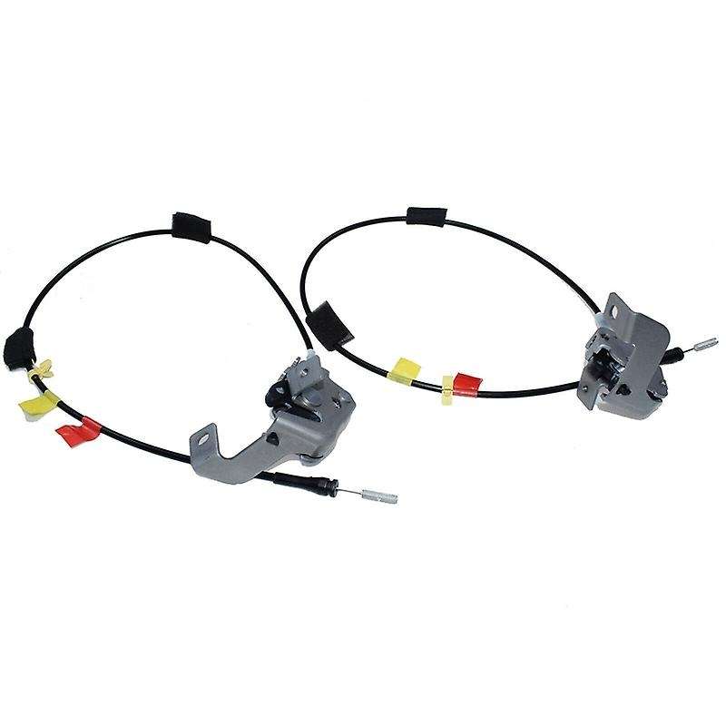 2Pcs RH & LH Side Rear Upper Door Latch & Cable for 1999 F250 1999-2004 6L3Z-18264A26-A 6L3Z-18264A2
