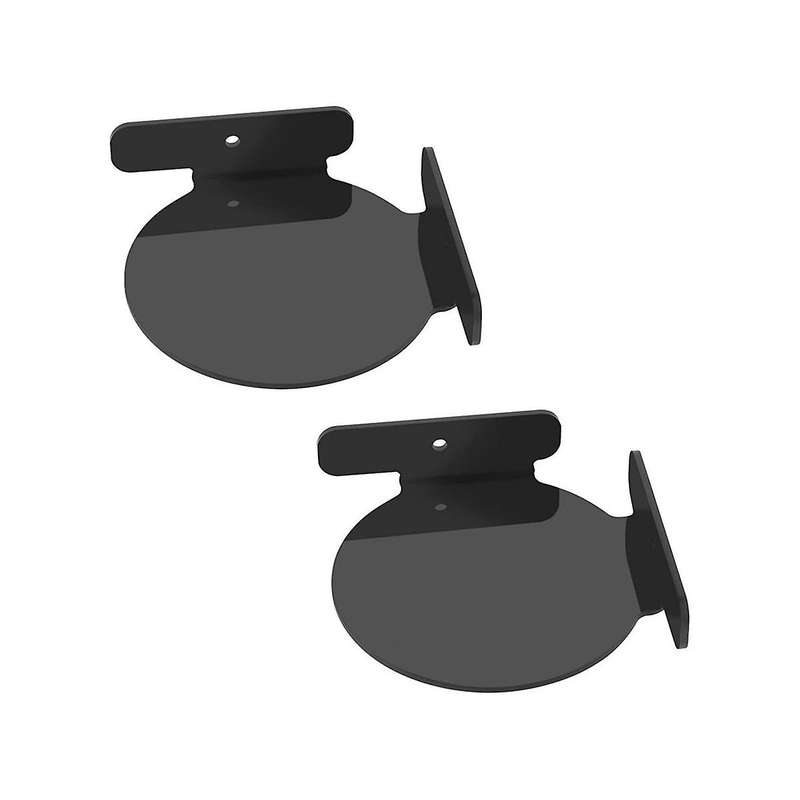 2pcs Round Baby Monitor Stand Bedroom Plant Small Wall Shelf Living Room Speaker Stand