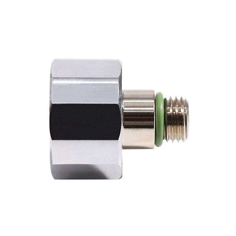 2pcs Scuba Diving Pressure Gauge 1 Inch Face 350 Bar/5000 7/16inch-20unf Threads