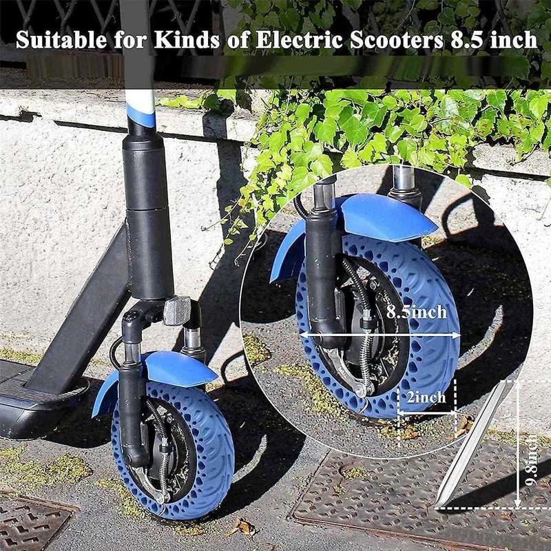 2pcs Scooter Solid Tire, Solid Tires for M365/pro Scooter 8.5 Inch Electric Scooter Replacement Whe