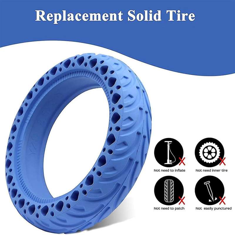 2pcs Scooter Solid Tire, Solid Tires for M365/pro Scooter 8.5 Inch Electric Scooter Replacement Whe