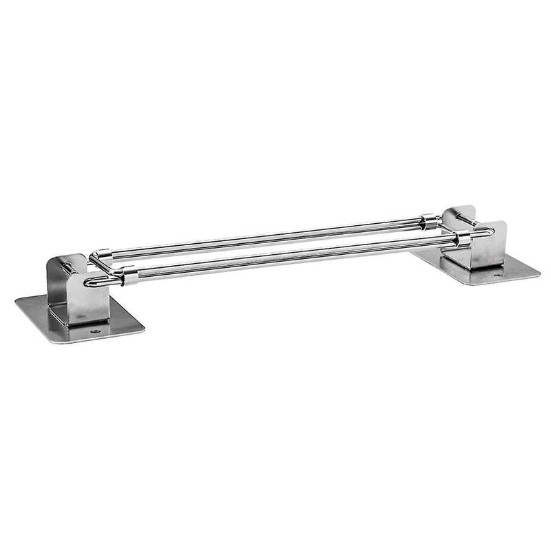 2pcs Rv Shower Corner Storage Bar- Adjustable Stainless Steel Rod for Corner Shelves In , Length 7-