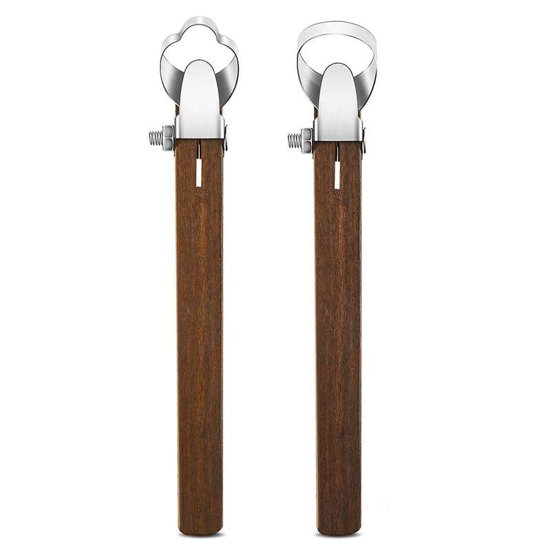 2Pcs Sculpture Scraper Pottery Carving Tool Pottery Cup Tool Clay Extruder Tool Teacup Mug Handle Cl