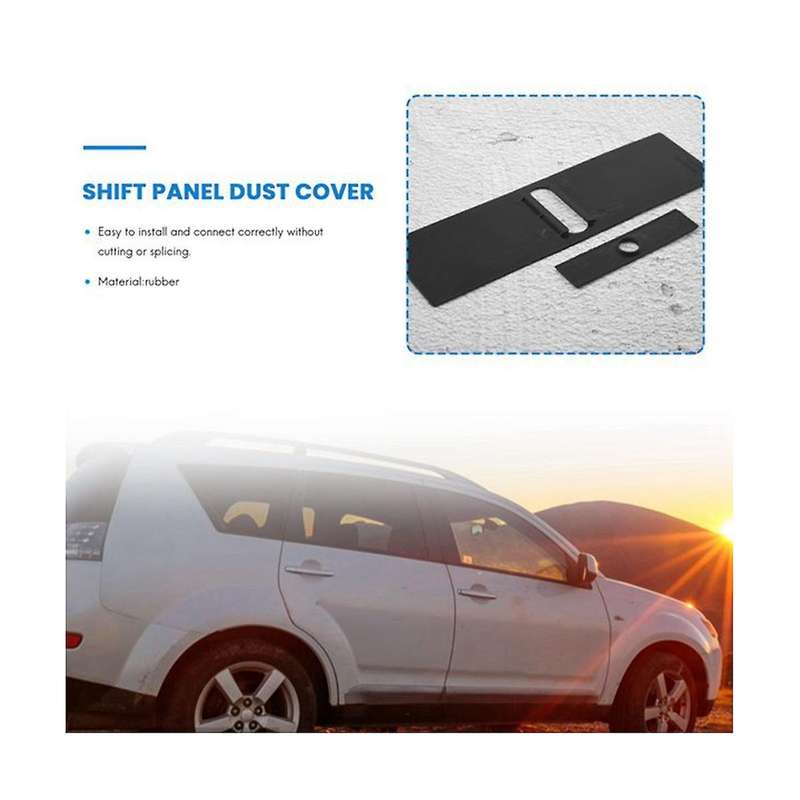 2pcs Shift Panel Dust Cover Shift Lever Panel Trim Strip for V93 V80 V87 V97 Montero V73 V77 8015a0