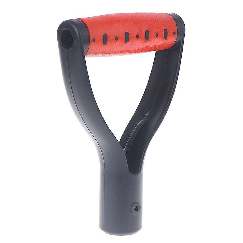 2Pcs Shovel D Grip Handle Plastic Spade Handle Good Hand Accessories for Snow Shovel Digging Raking