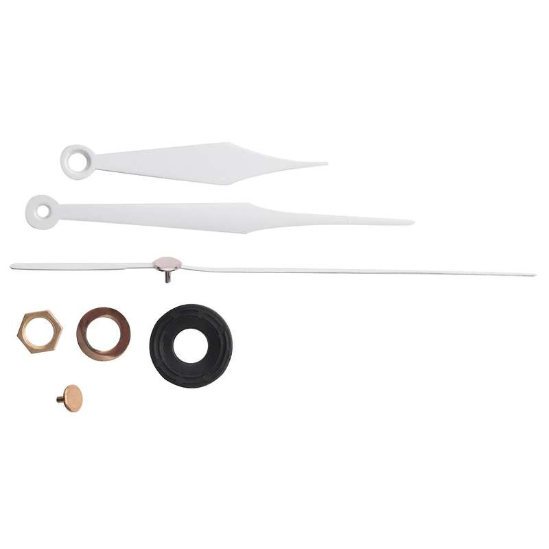 2Pcs Silent Clock Movement Mechanism Motor Kit with 3 Pairs Different Hands Wall Quartz Clock Repair