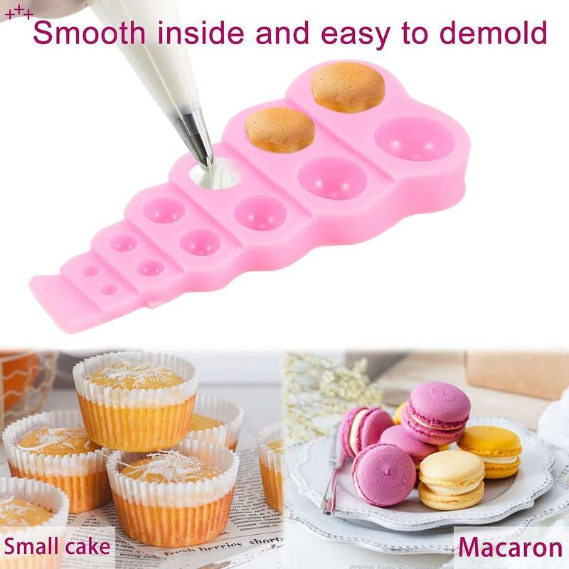 2pcs Silicone Cake Model Chocolate Fudge Mold Pearl Ball Shape Diy Baking Kitchen Baking Cake Tool