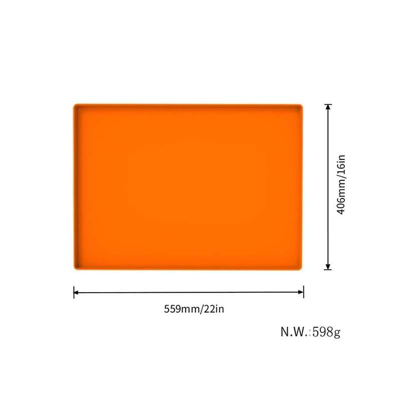 2pcs Silicone Griddle Mat Cover for Blackstone Griddle, Duty Food Grade Silicone Grill Cover-protect