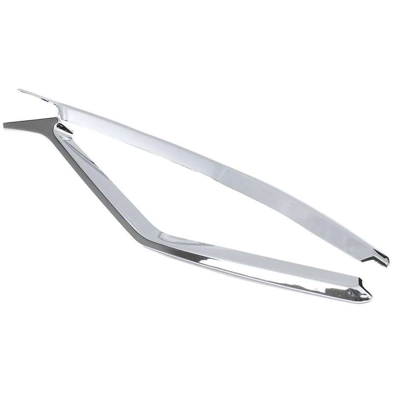 2Pcs Silver Front Grille Grill Mesh Cover Trim Insert Molding Fit for J11 2014 2015 2016 2017