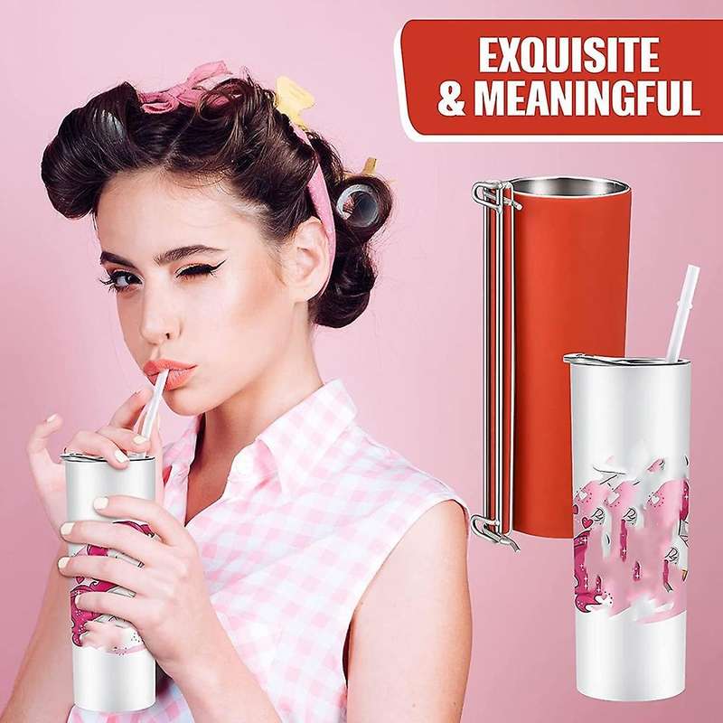 2Pcs Silicone Wrap for Sublimation Tumblers Silicone Mug Clamp for Tumblers Printing Sublimation Tum
