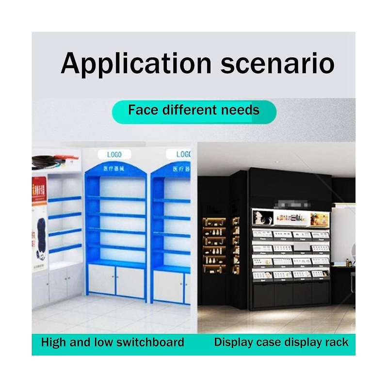 2Pcs Single Phase 6-in-1 AC Electric Rail Wifi Smart Kwh Consumpt Meter Wattmeter Voltmeter Meter