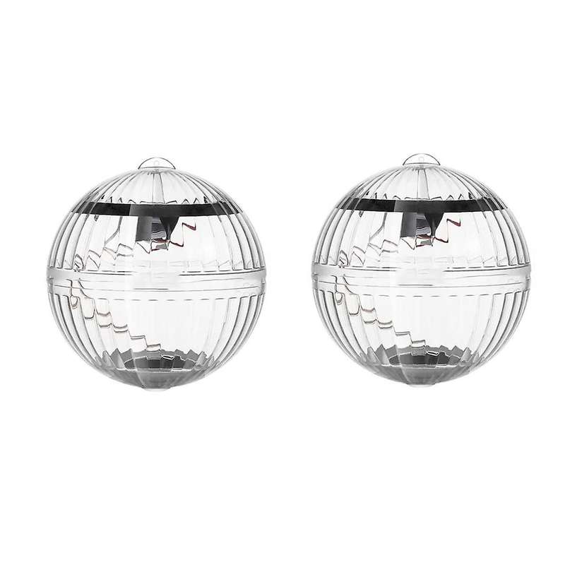 2PCS Solar Floating Pool Light, Waterproof LED Color Changing Solar Pond Lights Water Floating Light