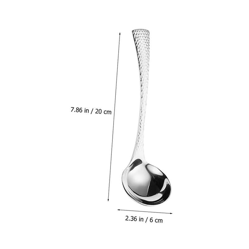 2pcs Soup Ladles Filtering Ladle Soup Colander Strainer Scoop Soup Spoon Serving Spoons Skimmer Cook