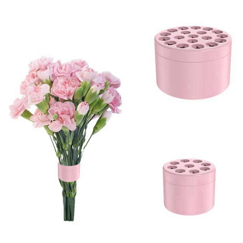 2PCS Spiral Ikebana Stem Holder, Bouquet Twister for Flower Arrangement,Gift for Mom Wife A