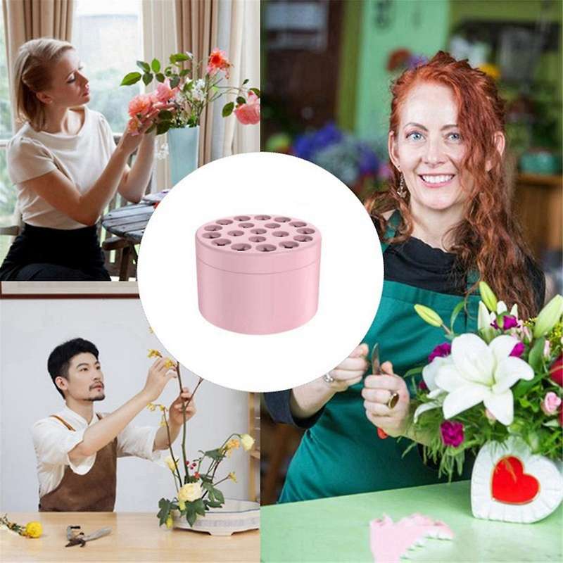 2PCS Spiral Ikebana Stem Holder, Bouquet Twister for Flower Arrangement,Gift for Mom Wife A