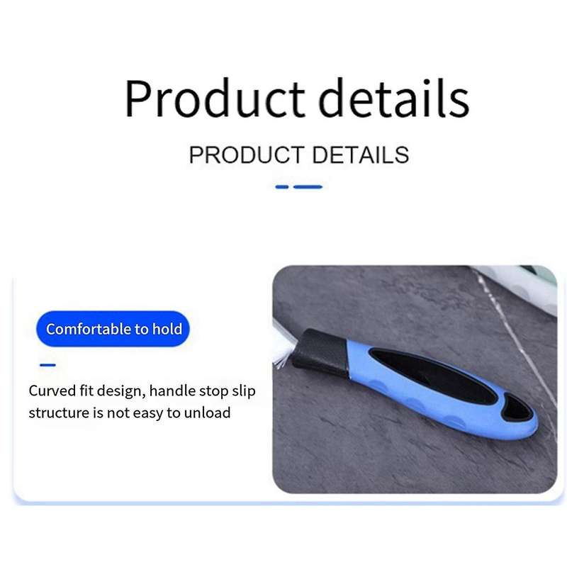 2pcs Space Cleaning Brush Is Suitable for All-round Household Cleaning Tools In Shower, Bathtub And