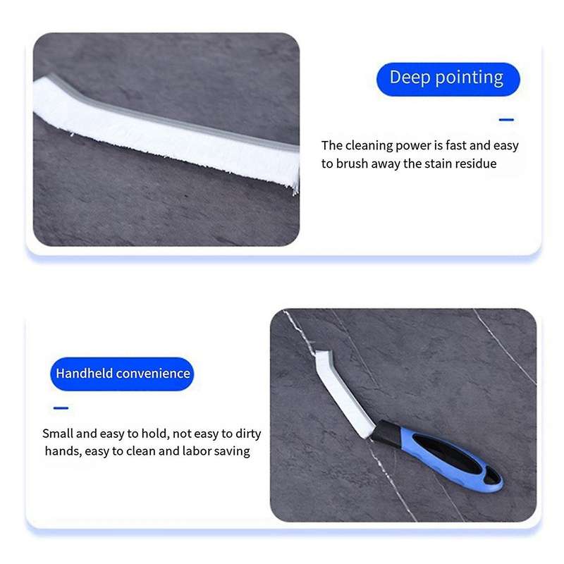 2pcs Space Cleaning Brush Is Suitable for All-round Household Cleaning Tools In Shower, Bathtub And