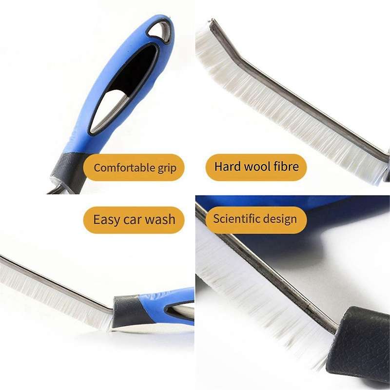 2pcs Space Cleaning Brush Is Suitable for All-round Household Cleaning Tools In Shower, Bathtub And