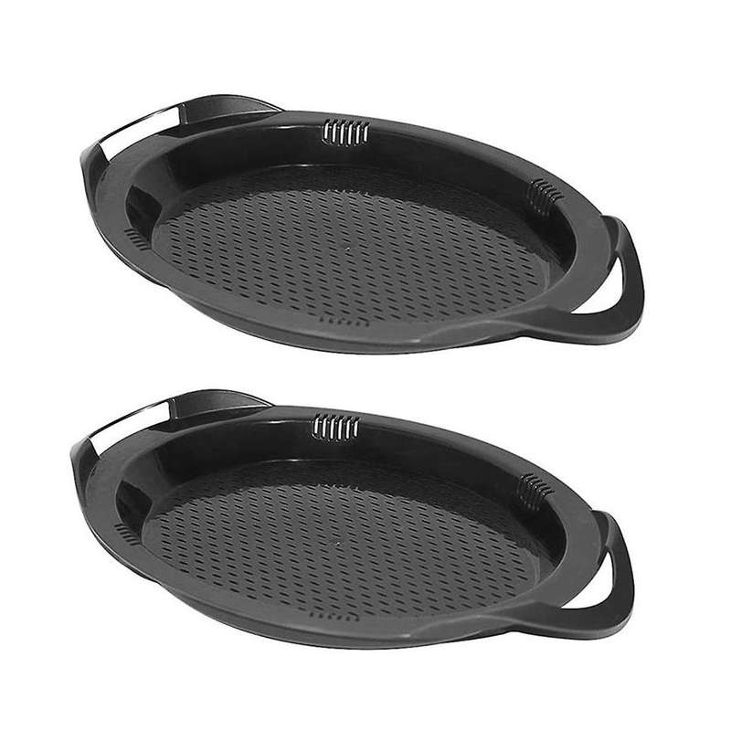 2PCS Steamer Pan for Varoma Pan Tray with Perforated Holes Steaming Dish for TM6 TM5 TM31