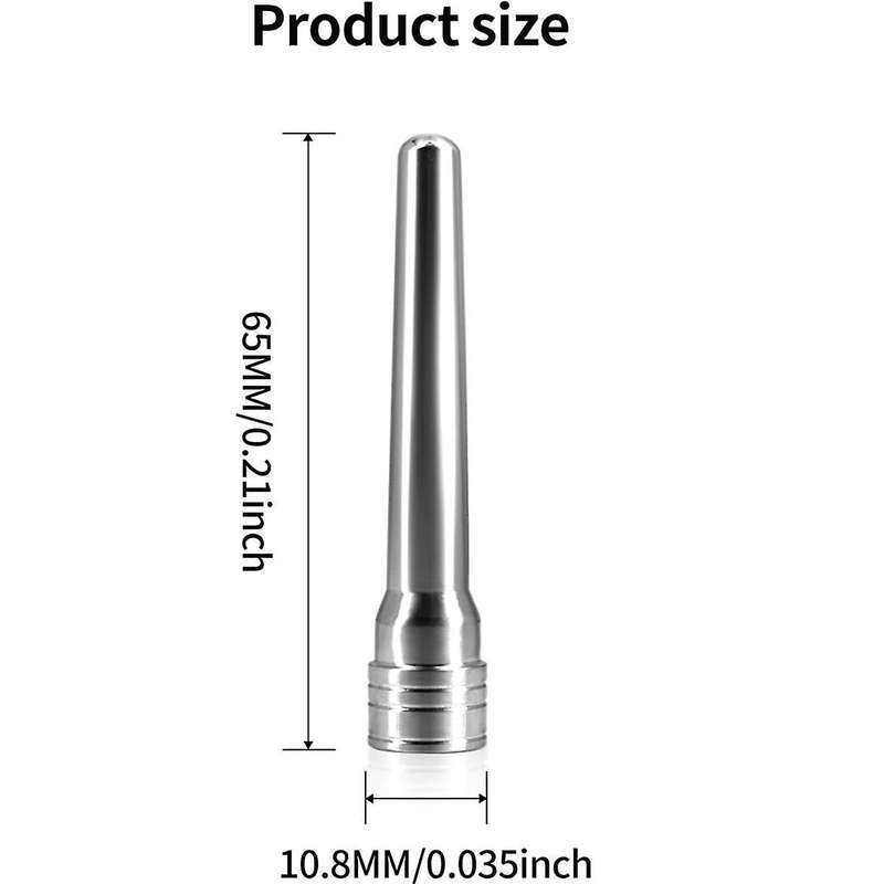 2Pcs Steam Nozzle Tip Spout for Dedica EC680/EC685, EC9335, ECP3420, ECO310, Milk Foam Inner Tube