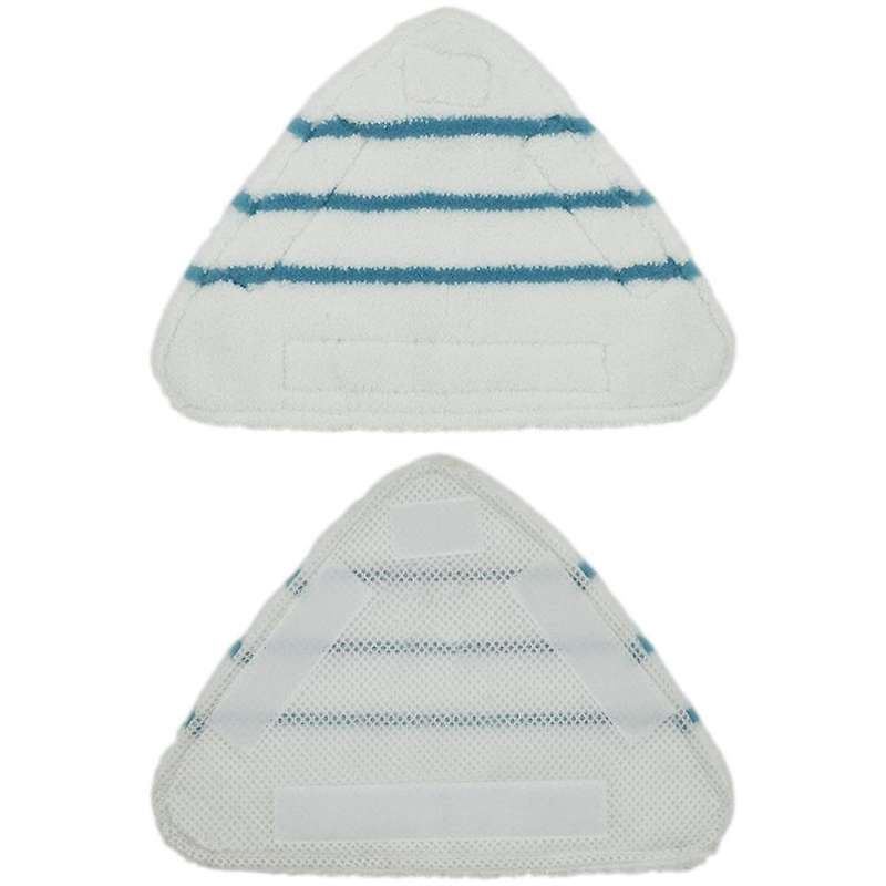 2Pcs Steam Mop Replacement Pads Triangle Washable Cloth Microfiber Steam Mop Pads Pad Steam Mop Rep