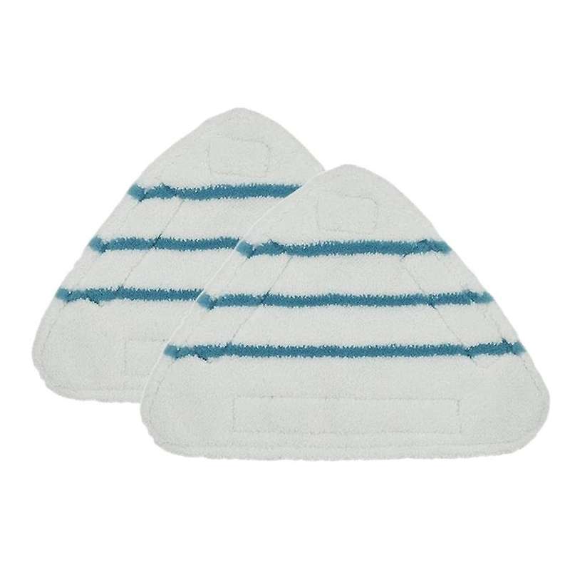 2Pcs Steam Mop Replacement Pads Triangle Washable Cloth Microfiber Steam Mop Pads Pad Steam Mop Rep