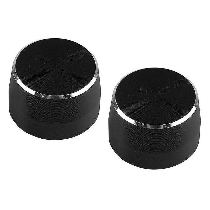2Pcs Steel Dial Lamp Switch Cover for Smart Fortwo 451 2009-2014 Car Wiper Cap Decorative Car Stylin