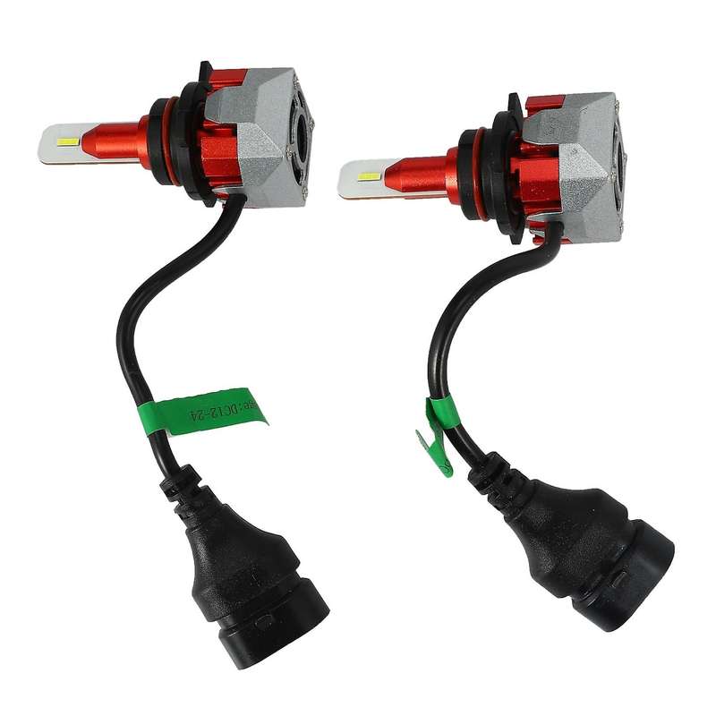 2Pcs Super Bright F6 Car 12000Lm Csp Car Headlights Led Headlights for High/Low Beam Headlights Fog