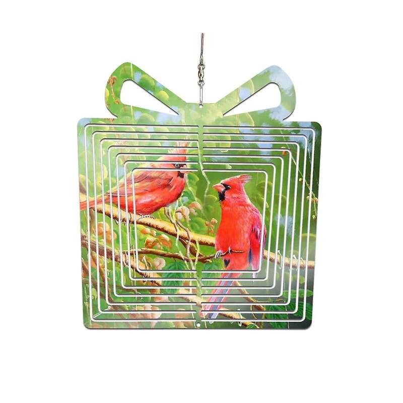 2pcs Sublimation Wind Spinner Blanks 3d Garden Wind Spinners Sublimation Blanks Double Sided Wind S