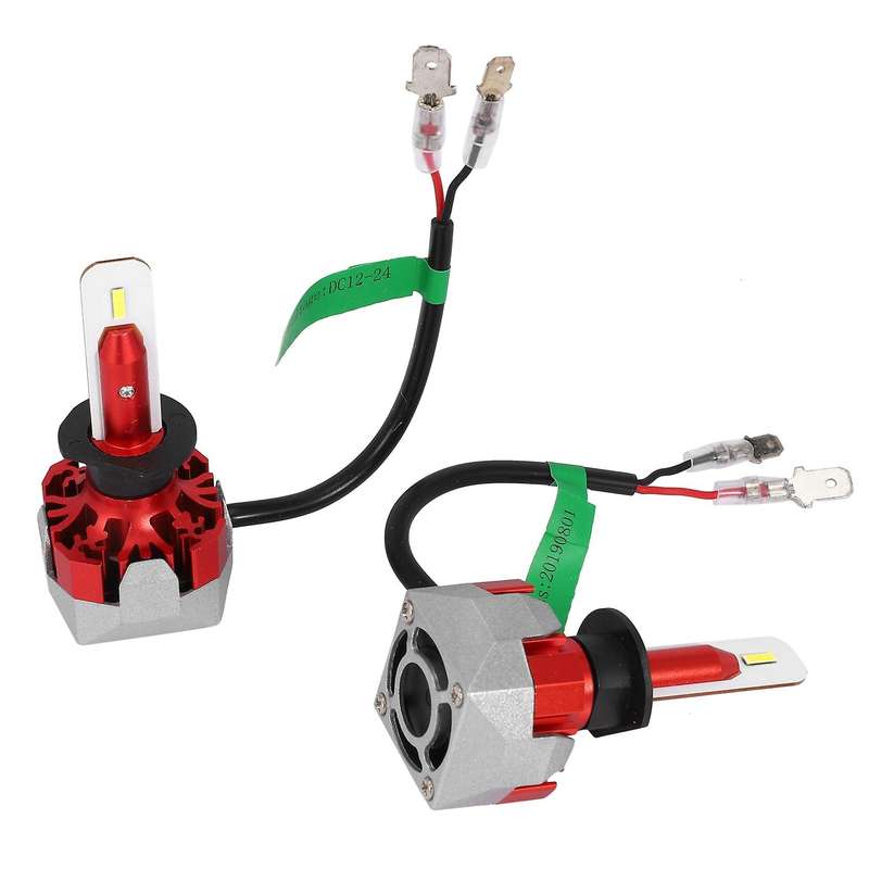 2Pcs Super Bright F6 Car 12000Lm Csp Car Headlights Led Headlights for High/Low Beam Headlights Fog