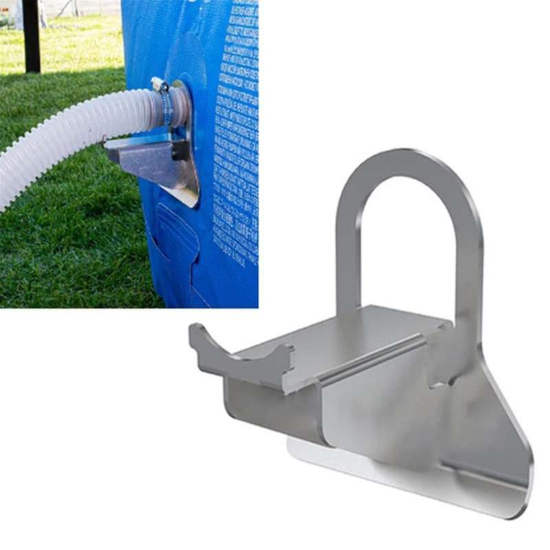 2pcs Swimming Pool Pipe Holders,Above Ground Swimming Pool Hose Support Holder for and