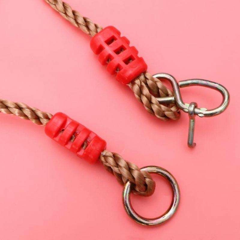 2Pcs Swing Hanging Straps Kit Adjustable Child Outdoor Toy Rope Swing Hangers Home Garden Park Hamm