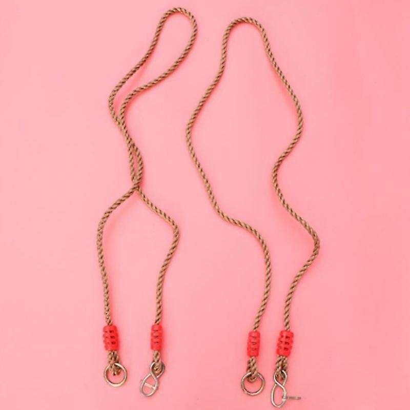 2Pcs Swing Hanging Straps Kit Adjustable Child Outdoor Toy Rope Swing Hangers Home Garden Park Hamm