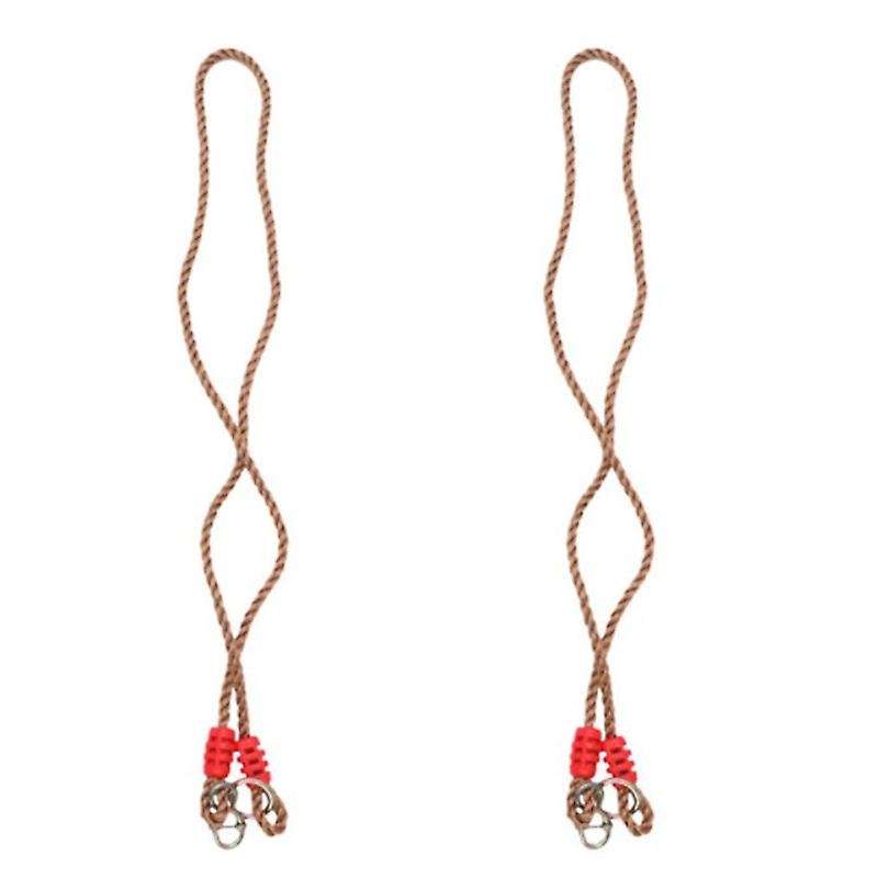 2Pcs Swing Hanging Straps Kit Adjustable Child Outdoor Toy Rope Swing Hangers Home Garden Park Hamm