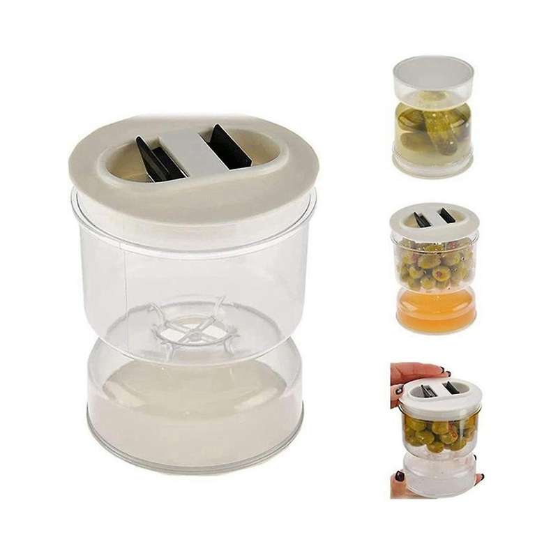 2pcs Tank Dry and Wet Separation Kitchen Supplies Fermentation Set Juice Separation Container