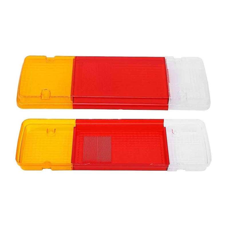 2Pcs Taillight Cover Vehicle Tail Light Shade Cover LH+RH for 2005-2011 70 75 78 79 Series