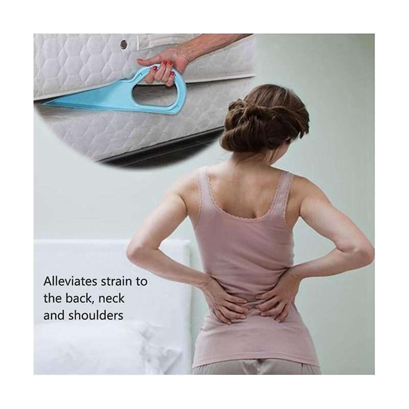 2pcs The Ultimate Bed Gadget for Say Goodbye to Struggling and Back Ergonomic Mattress Wedge Elevat