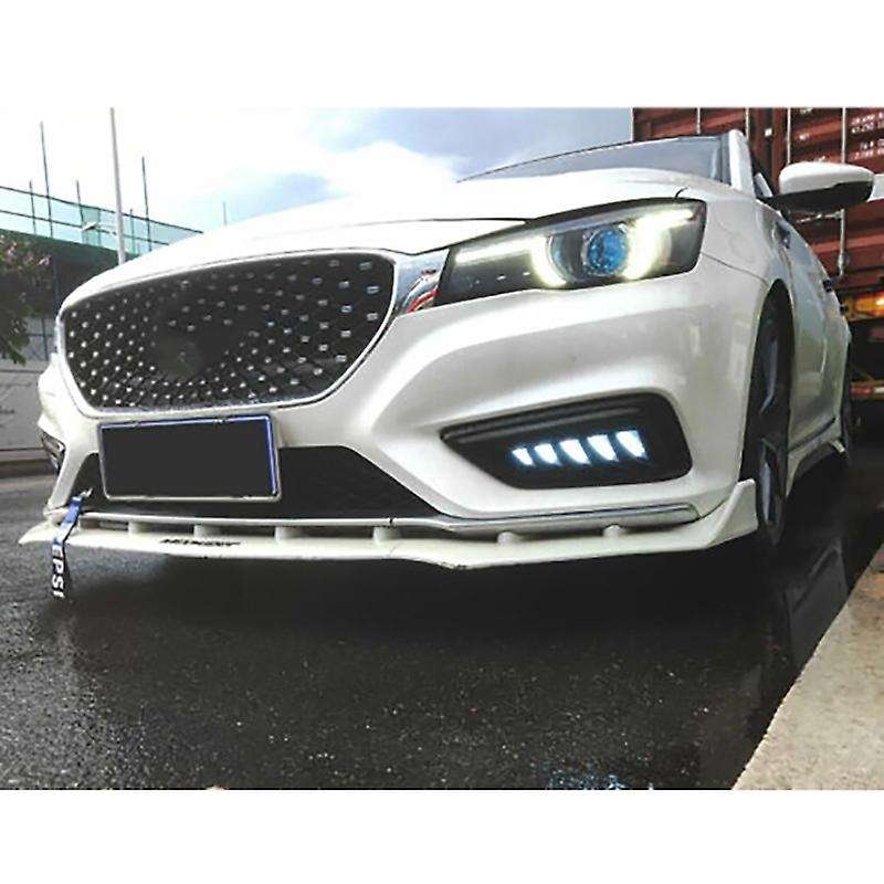 2Pcs Three Functions Car LED Daytime Running Lights Fog Lamp for MG6 2017-2018