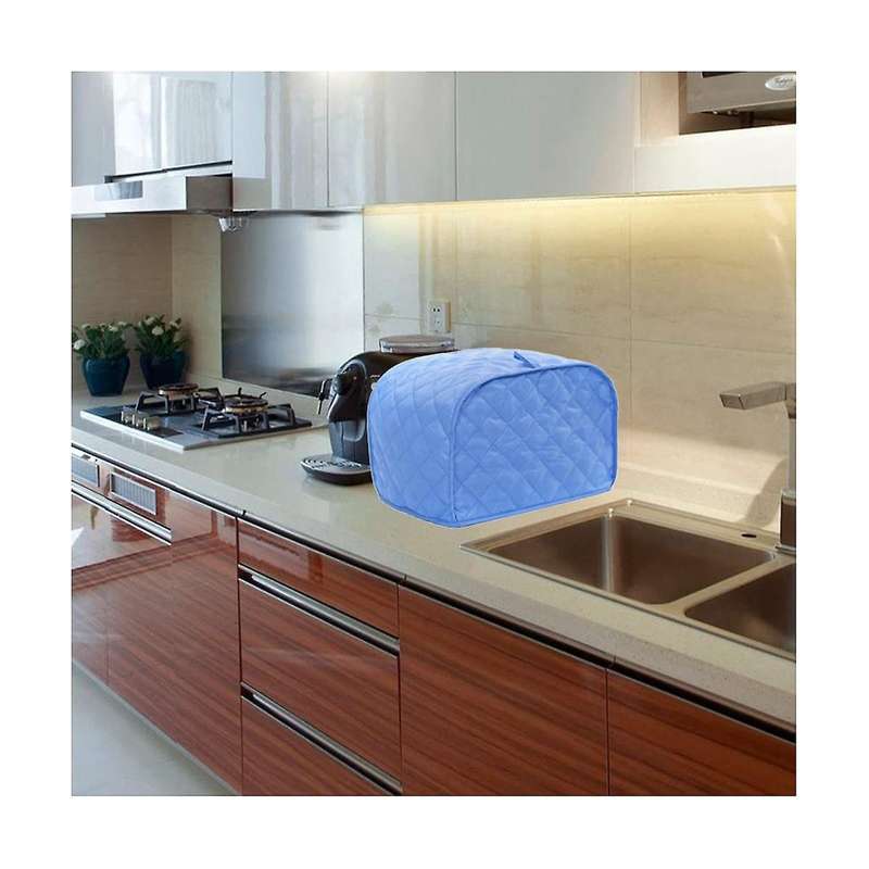 2pcs Toaster Cover-ups Case Striped Baking Machine Dust Cover Kitchen Bakeware Storage Bag Organize