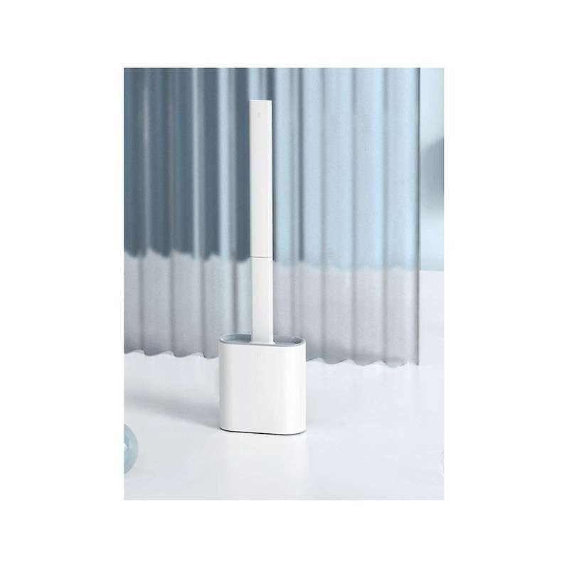 2pcs Toilet Brush and Holder -toilet Brush&ventilated Holder Toilet Bowl Brush with Handle for Bath
